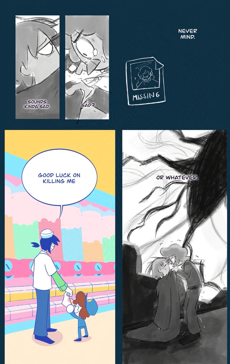 builtintripping's tweet photo. 🌌 i redrew this comic for schoo a while backl!! exciting to know that ignacio's confirmed to be THAT cultist
i do miss this au 🫪
#spookymonth #spookymonthfanart #spookymonthjohn #spookymonthignacio #artph https://t.co/b5f1klwFQg