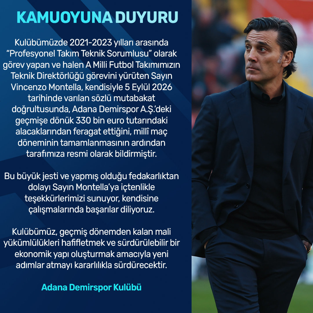 AdsKulubu's tweet photo. 🔵 Teşekkürlerimizle https://t.co/uxP485ciTo