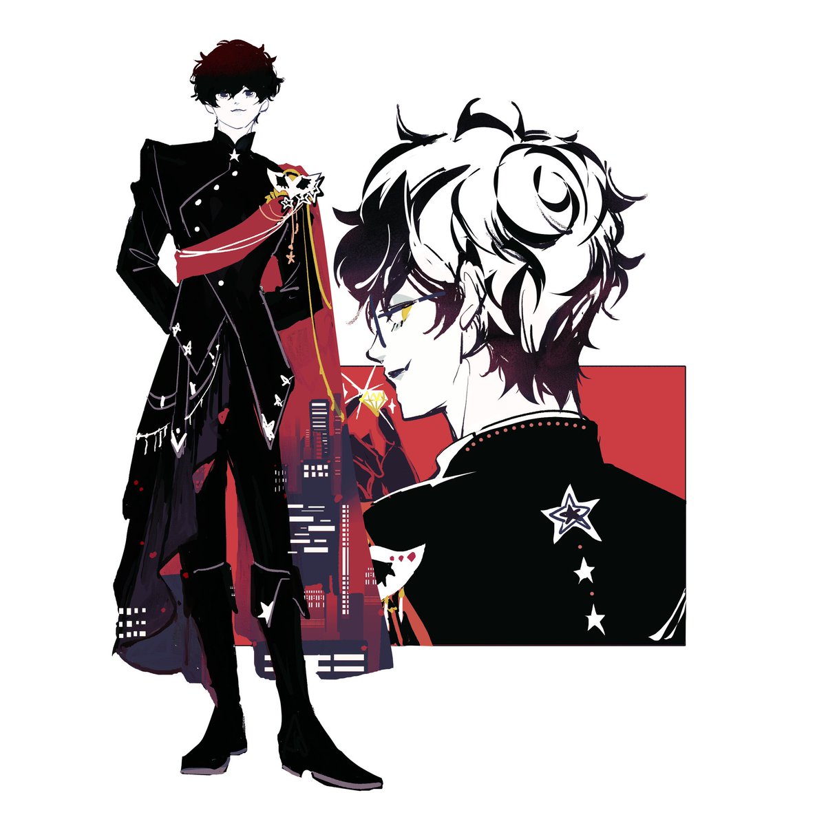peacknoir's tweet photo. 🦋⭐️
#ぺルソナ #persona1 #Persona5 https://t.co/wOd5qw8Hu1