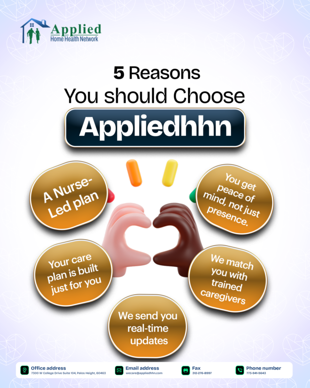 applied_hhn's tweet photo. Here’s why families choose AppliedHHN:
✔️ Nurse-led care planning
✔️ Personalised care plans
✔️ Trained caregivers matched to your needs
✔️ Real-time updates, so you stay informed
✔️ Peace of mind

#HomeCare #SeniorCare #Caregiving #HomeHealthCare https://t.co/EzH3GsYXCr