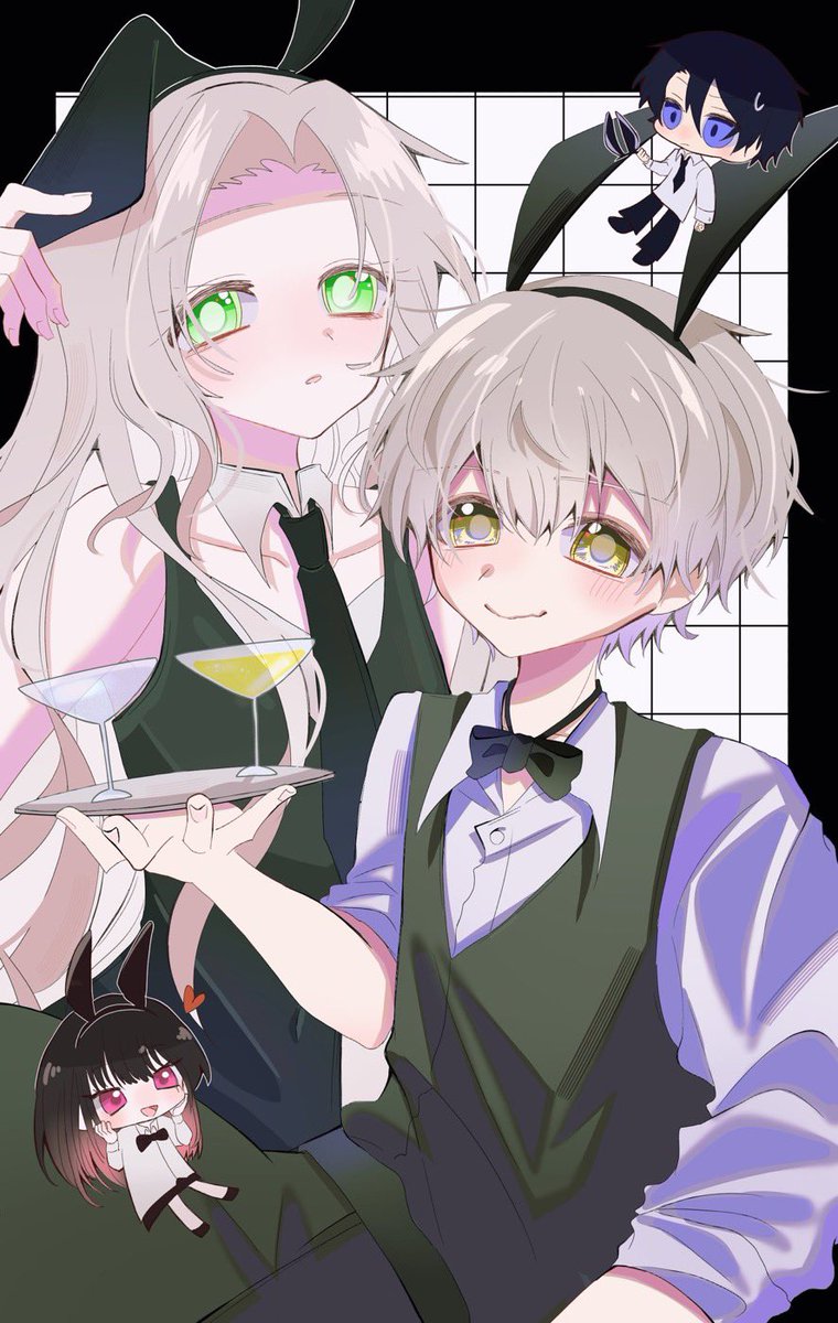 popu_s20's tweet photo. #秋の創作クラスタフォロー祭り
 #絵柄が好みって人にフォローされたい 

白髪大好きです🌱
♡、RT巡回します！ https://t.co/y6ws7JvJPZ