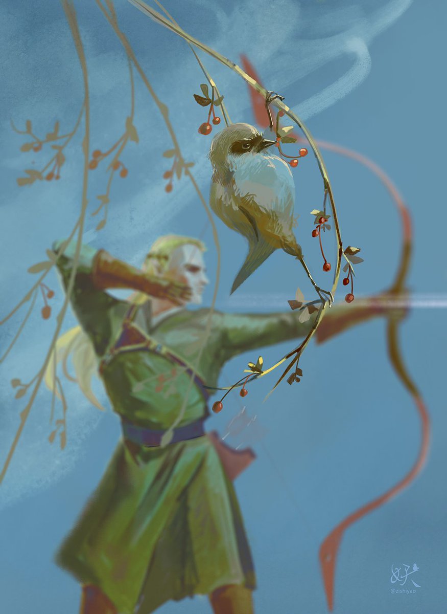 zishiyao's tweet photo. #legolas archer https://t.co/g9N9GMHIN8