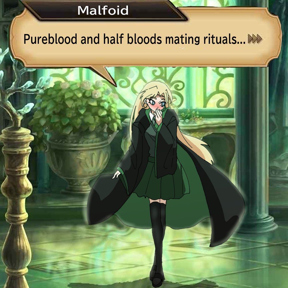 AsuzuReincarnat's tweet photo. What are you talking about, Malfoid? https://t.co/AdvaJpPIlT