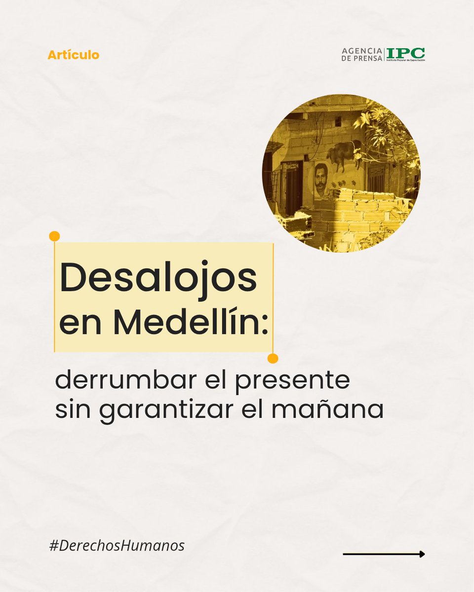 IPCoficial's tweet photo. #DerechosHumanos | 🏠 Garantizar un techo en Medellín es hoy una carrera de obstáculos. Las barreras para construir o adquirir vivienda, sumadas a la falta de respuestas institucionales efectivas, han precarizado el habitar urbano. 

👇🏽👇🏽 https://t.co/jN9yTpA0UZ