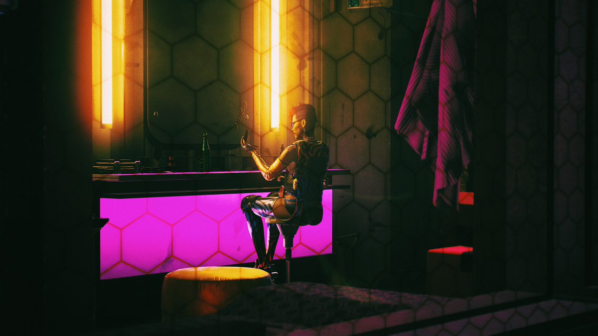matrixlensman's tweet photo. Lina Malina - Cyberpunk 2077.
#gaming #Cyberpunk2077 #virtualphotography https://t.co/0oFEME1VUS
