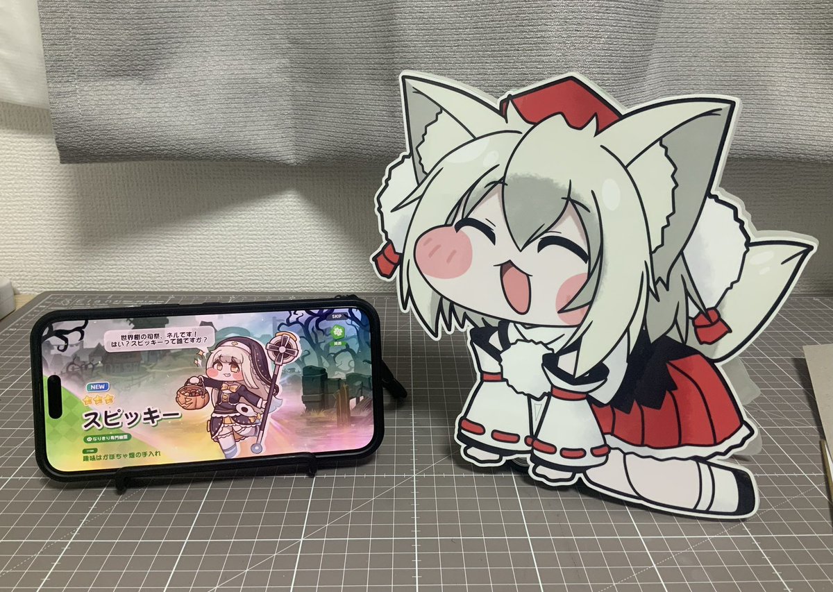 azukibugyou's tweet photo. ﾓﾐｼﾞ、スピッキー引けたよ… https://t.co/72zLfkTZH2