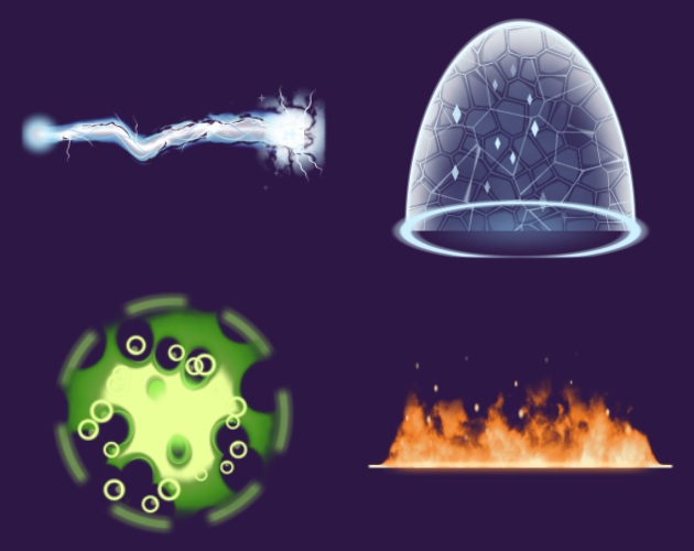 HeyHeyThereeee's tweet photo. Now on the Unity Asset Store, for URP in Unity 6:

PSX Look: vertex snap, affine textures, 240p and the PS1's dither, in two lines of C#
https://t.co/TquRkSuPGL

Spell FX: 22 spells in 7 elements as sprite sheets, HD and pixel art
https://t.co/hTEvkXMqm4

#unity3d #gamedev #indiedev #vfx #madewithunity