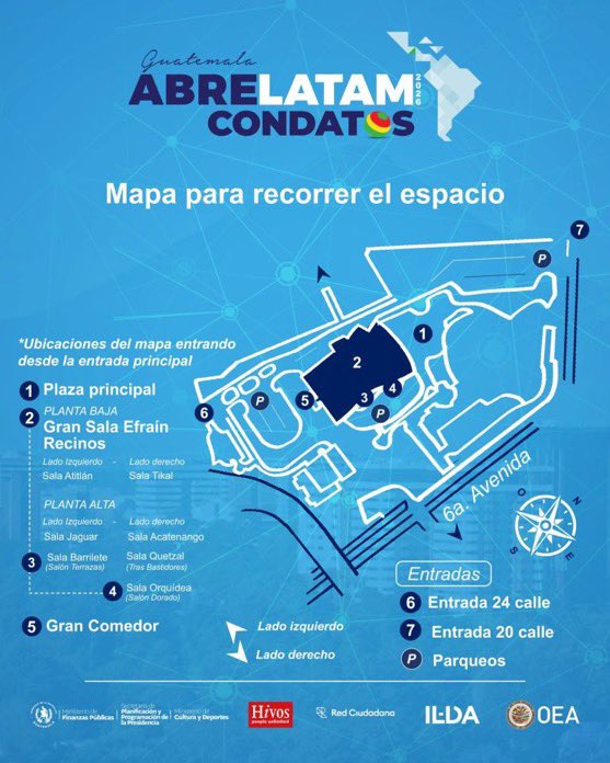 ConDatosLATAM's tweet photo. El día ha llegado. Hoy inauguraremos @ConDatosLATAM. Acompáñanos jueves y viernes en el Centro Cultural Miguel Ángel Asturias en el primer y principal foro de datos y gobierno abierto del hemisferio 

#AbrelatamCondatos2026

@MinfinGT 
@Segeplan 

https://t.co/Nf7TtIn5VO https://t.co/8262su2F6c