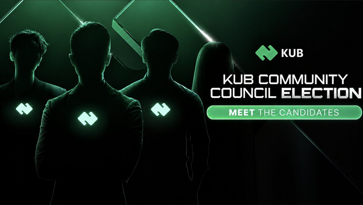 KUBChain's tweet photo. THE FACES ARE HERE. THE FUTURE IS YOURS.

The wait is over! Meet the 11 candidates stepping forward for the KUB Community Council Election 2026. https://t.co/2hBdX1NH8y