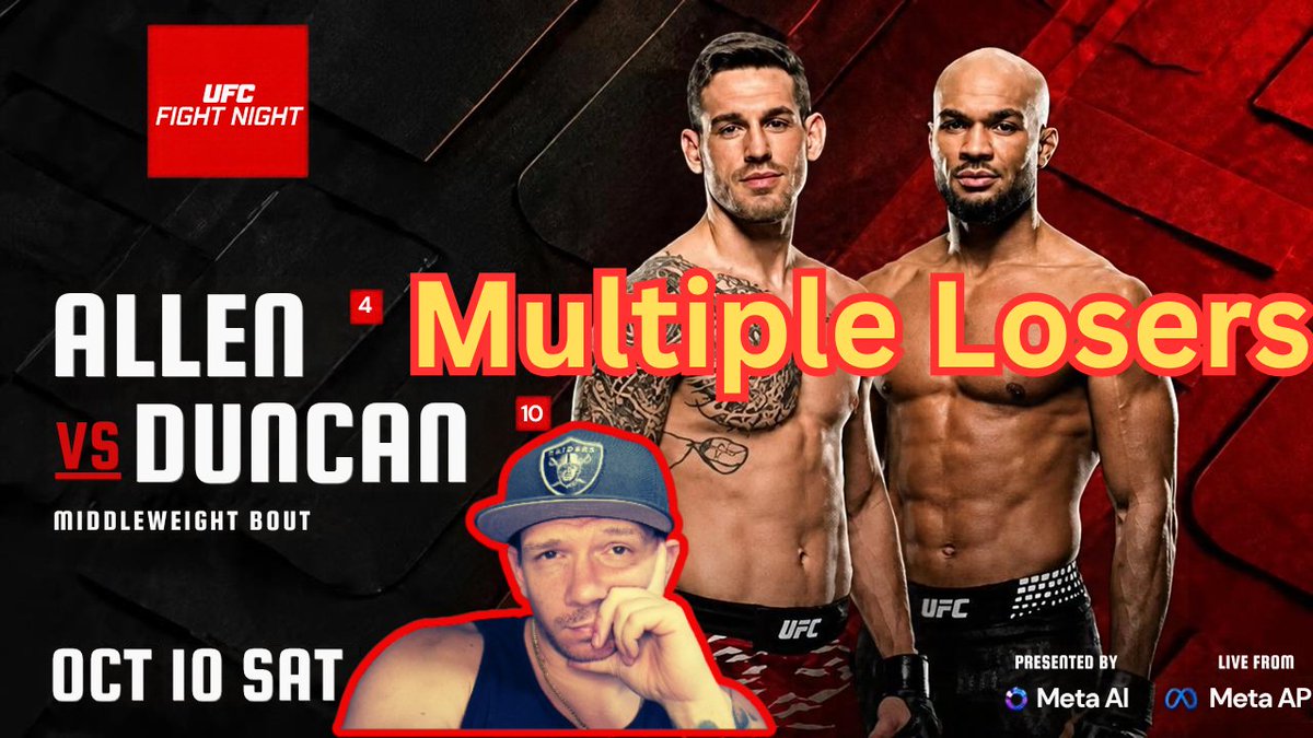 The_Fat_MMA's tweet photo. UFC Fight Night Allen vs Duncan Full Card Breakdown https://t.co/tlpXVnnOPG via @YouTube https://t.co/vkbRhMSz2l