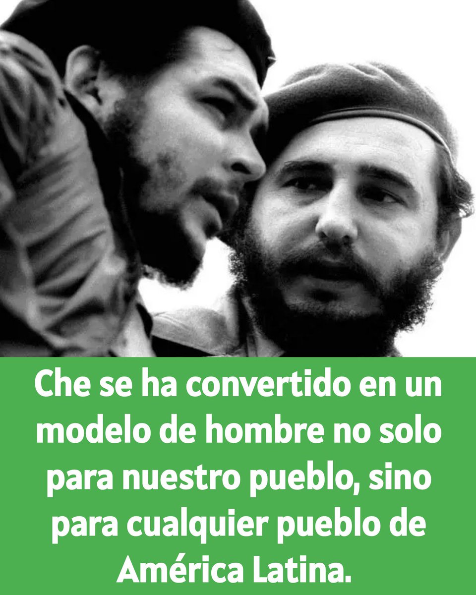 Yesigalvez90's tweet photo. 🇨🇺Fidel: ¡Ningún hombre como él en estos tiempos ha llevado a su nivel más alto el espíritu internacionalista proletario!”
 #FARCuba https://t.co/aGugIlqdSK