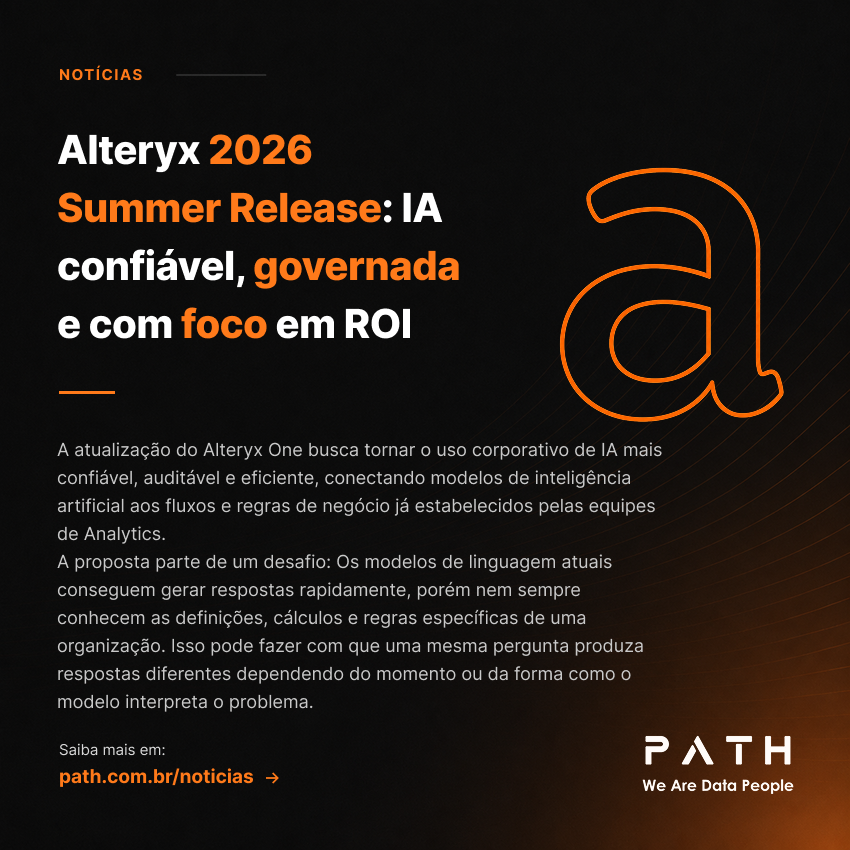 PathDataFan's tweet photo. O Alteryx One torna a IA corporativa mais confiável, auditável e eficiente, ligando modelos aos fluxos e regras de negócio do Analytics.

Confira: https://t.co/TUMIz7qvmm

#Alteryx #WeAreDataPeople #DataFam #PathDataFan #AlteryxNews #AlteryxSummerRelease https://t.co/FT5axEzqPB