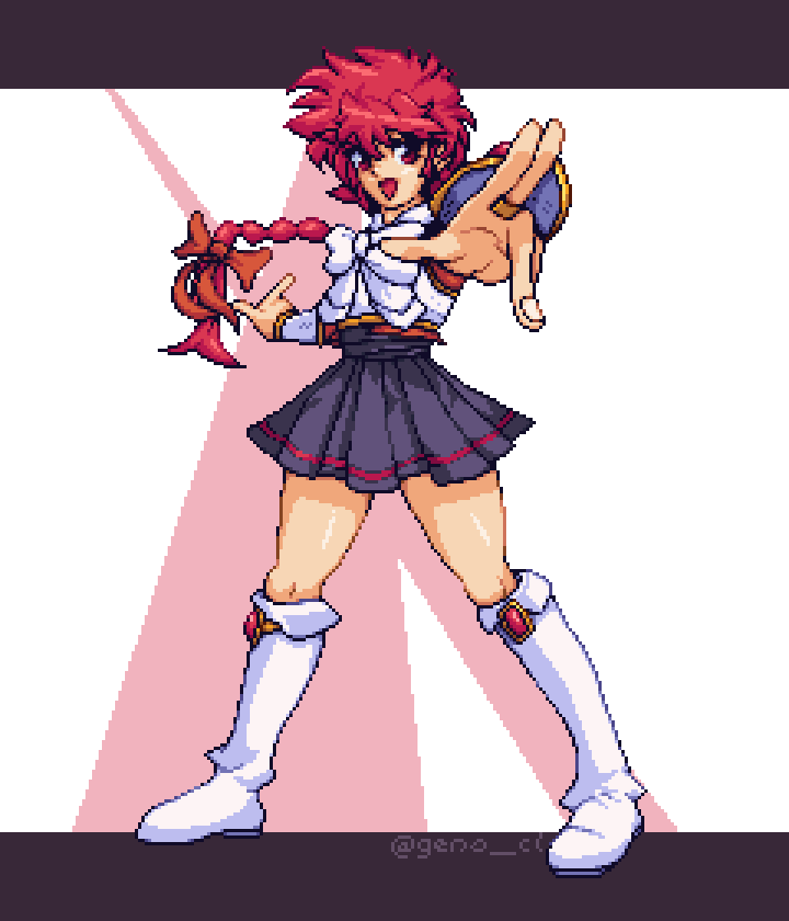 Geno_CL's tweet photo. #魔法騎士レイアース #ドット絵 https://t.co/gJ85P9lXZh