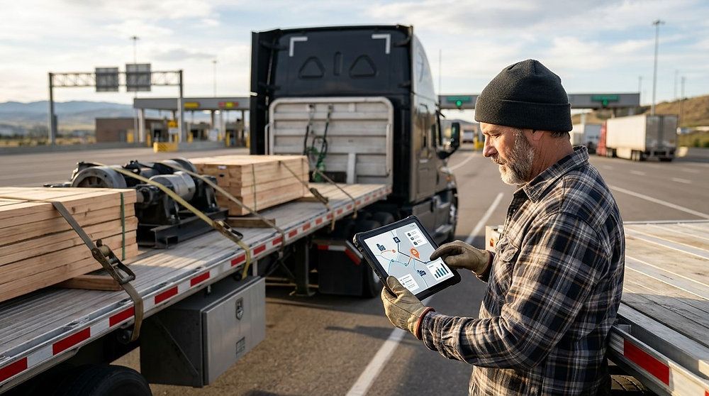 OpenDeckLoads's tweet photo. Need load boards for cross-border flatbed hauling? Explore our roundup of top platforms for international flatbed runs—compare reach, pricing, live postings, and customs-friendly tools to find your best match: https://t.co/4oDfPcJ1Bj #Trucking #Logistics https://t.co/kodZ4TwM5l