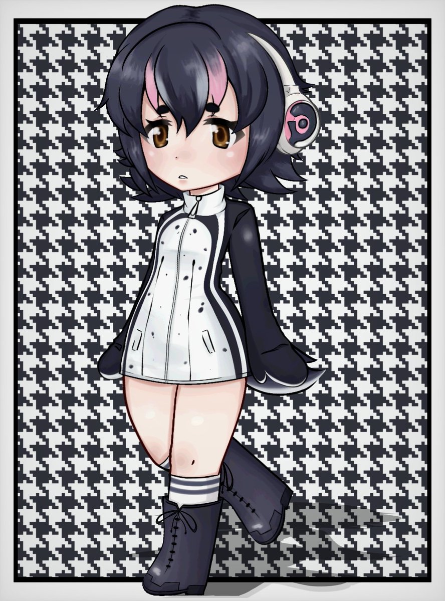 Mira1iy's tweet photo. Hululu 🐧 
- Kemono friends https://t.co/vmttAWg4Tw