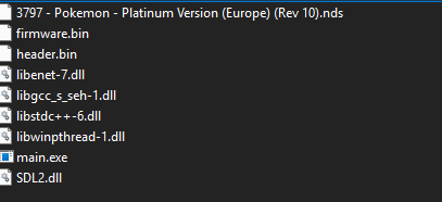 chunrecompgames's tweet photo. Pokemon Platinum Version PC Port - Recompiled.

All files ready to go, just start from main.exe https://t.co/Mn2ptpjVHz