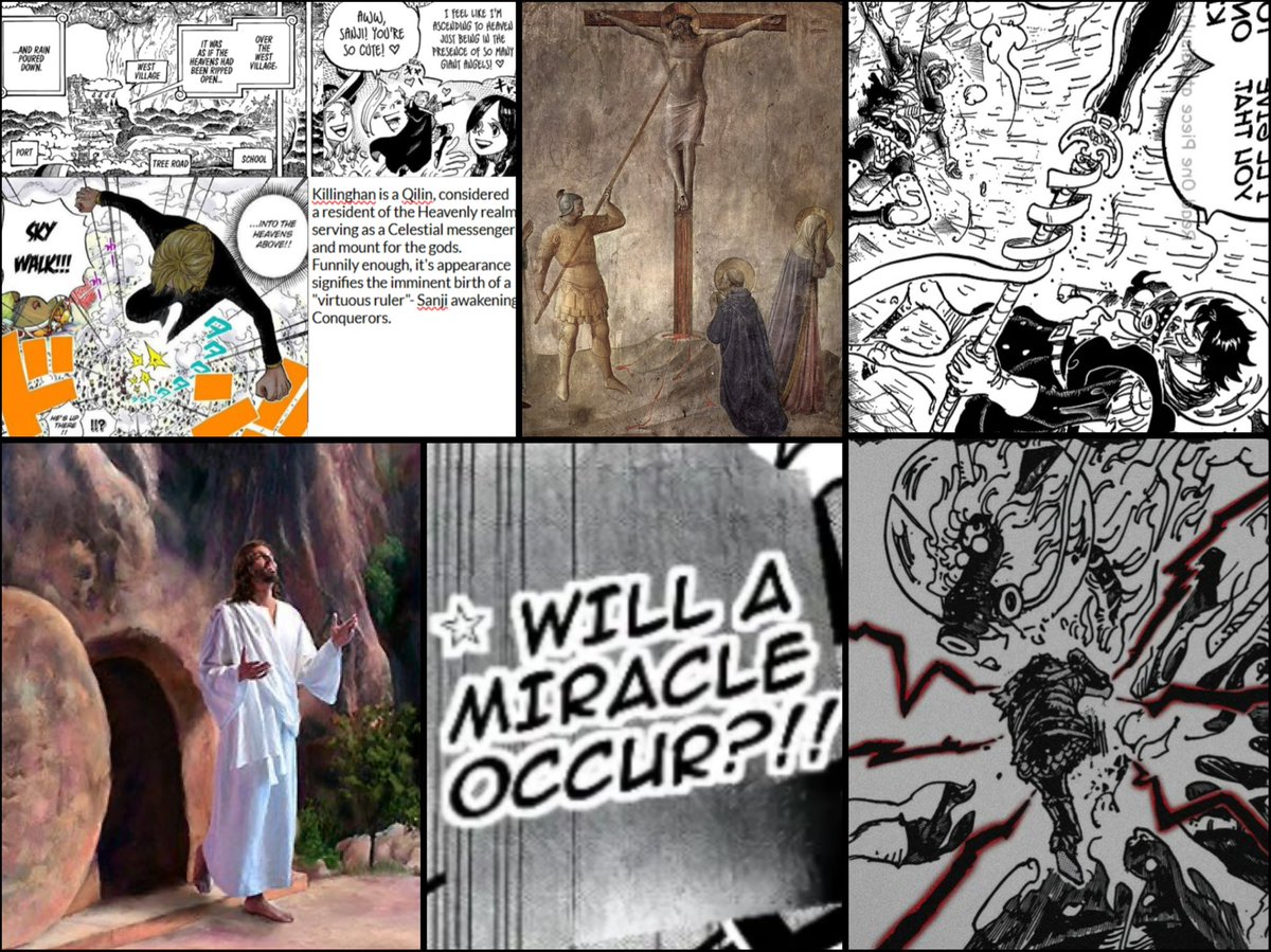 EPISDTAR's tweet photo. Sanji being the King of the Heavens doesn’t feel like a Theory anymore it seems like the most likely outcome https://t.co/76BFGM11AU