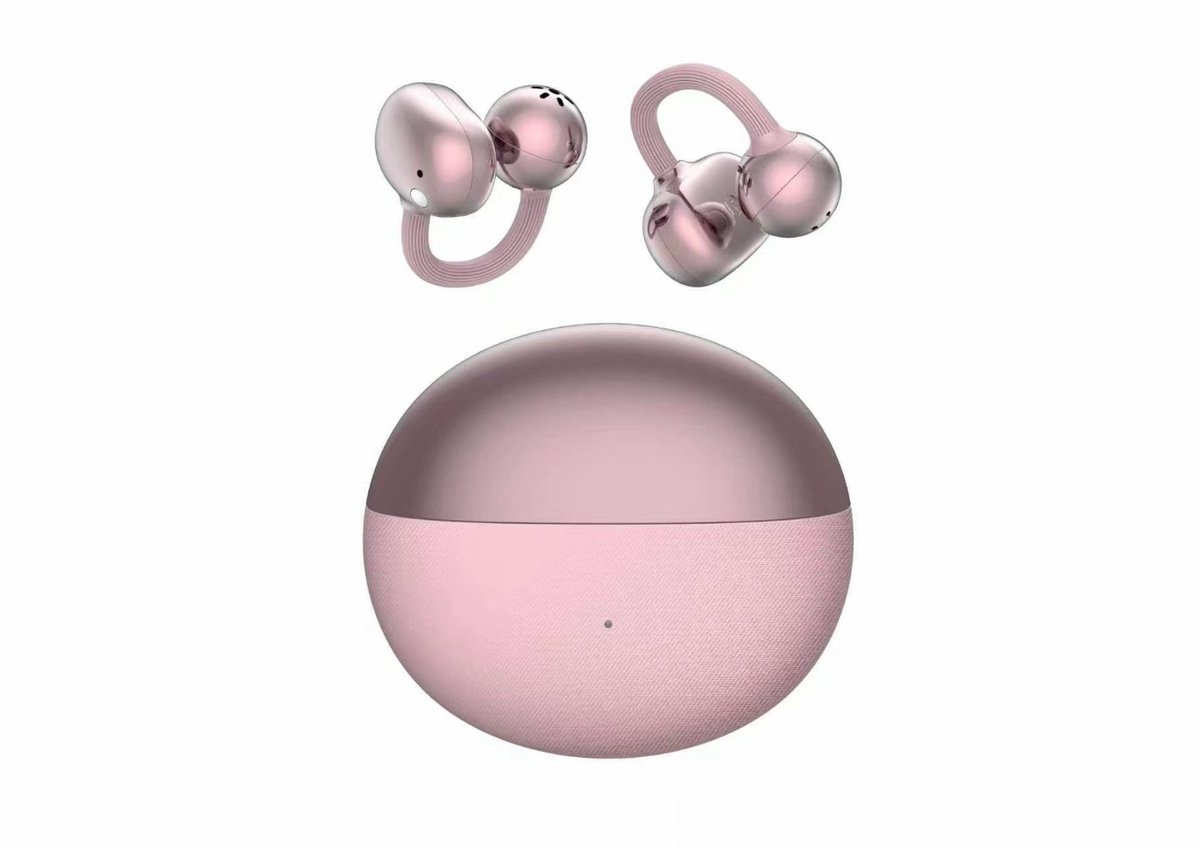 lujianchun's tweet photo. A little different from traditional TWS. 
Meet our Clip-On Open Ear Earbuds — combining a unique ear-worn design with eye-catching metallic details.
🤍 White | 🖤 Black | 💙 Blue | 💗 Pink | 🌸 Light Pink Stylish, lightweight and designed for customers who want something special. https://t.co/9WVjz1Y6Ww
