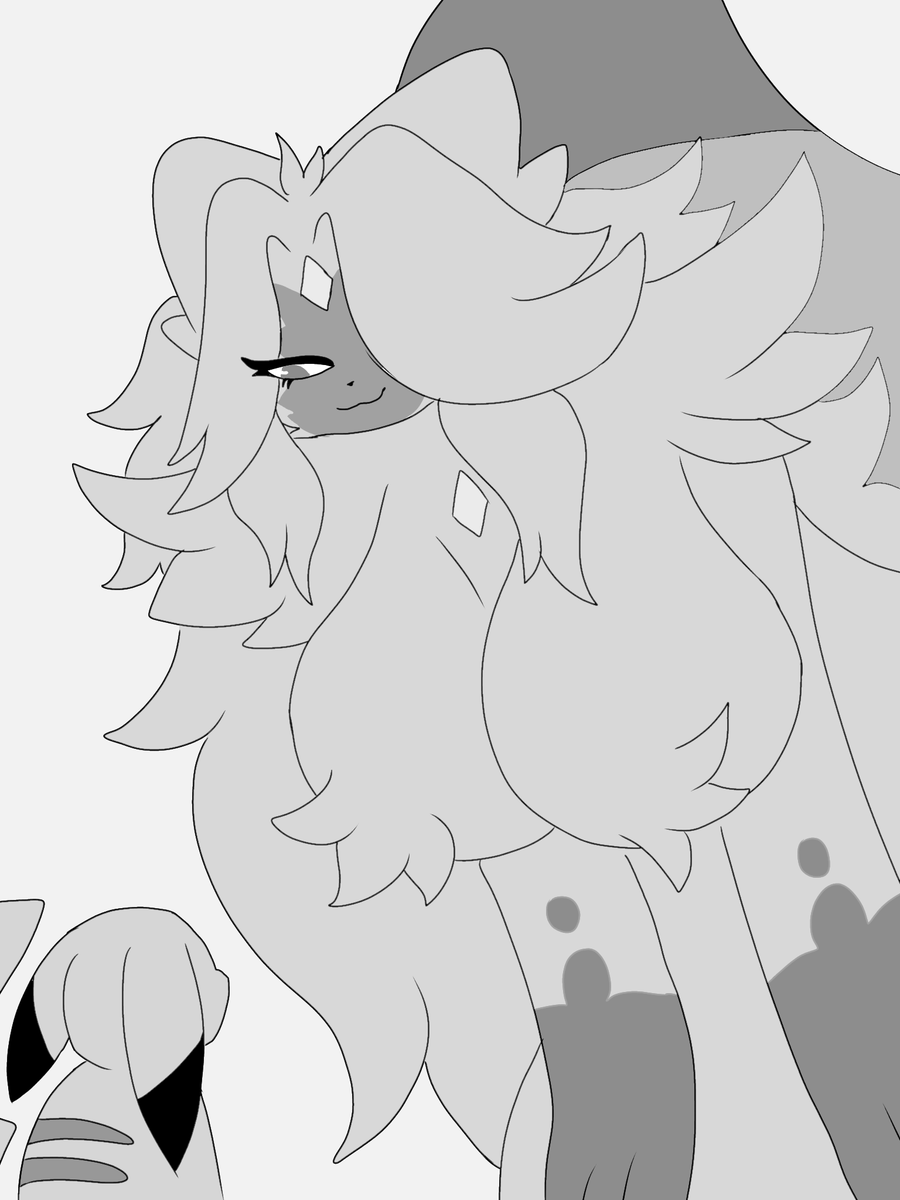Meowscarada_X0's tweet photo. Poisonette talking to shorties https://t.co/h5lBKzxn7R