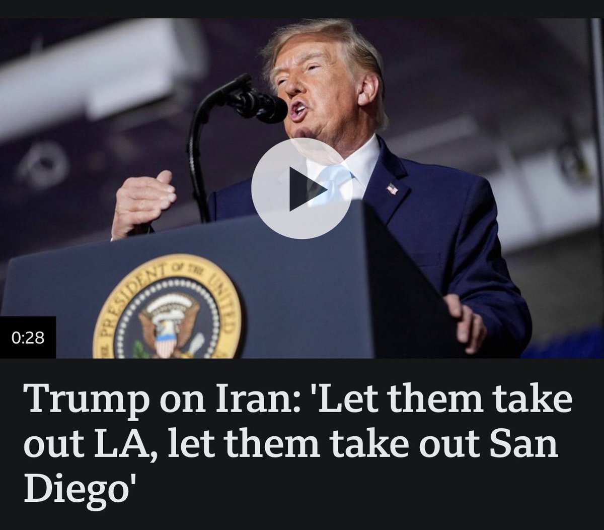 TrumpConvict's tweet photo. @Emisdad @mmpadellan Precisely what he said actually. 

We will never support a president who is ok with millions of Americans getting killed. 

The pedo Trump has become the definition of Incompetence. 

Dems are going to win the midterms and immediately impeach the incompetent pedo Trump. 🎉🇺🇸 https://t.co/85UfV3BhHN