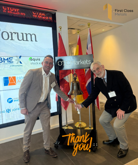 FirstClassMetal's tweet photo. A heartfelt thank you to the OTC Markets Group team for their support in helping First Class Metals achieve our OTCID quotation.

We're excited to be part of the OTCID Basic Market and look forward to this next exciting chapter.

LSE: FCM | OTC: FCMXF

#FirstClassMetals #FCM #OTCID #OTCMarkets #FCMXF #LondonStockExchange #OntarioMining #GoldExploration #CriticalMinerals #NorthAmerica