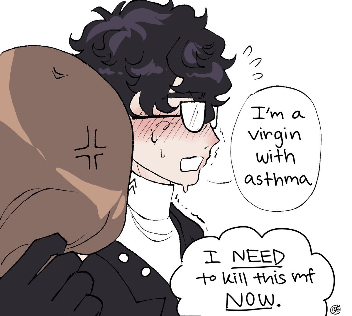 Gingerbelley's tweet photo. Shuake as that one text post ☕️🥞 https://t.co/g83TfRJaRo