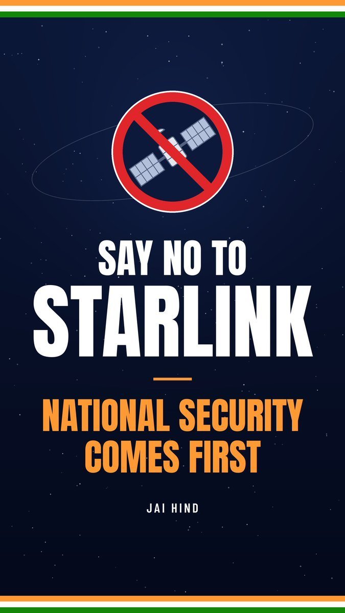 billa_ki_nazar's tweet photo. pig crying about a Starlink licence again 😂

are you dumb or what 😂
stop this stupid propaganda script

paying people to tweet and then quoting them like
"omg people want starlink" 🤡

You didn’t get the regulatory outcome you wanted, so now you’re throwing conspiracy theories at India.

India isn’t your personal marketplace. Cope harder 🇮🇳