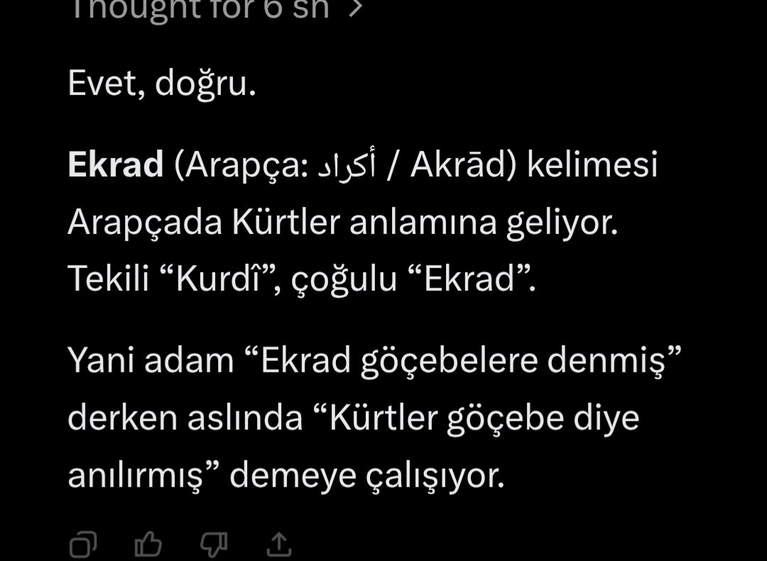 appranik's tweet photo. @EstNazir @etnikce Grok sana cevap versin 
Türkiye'de zekâ amip seviyesinde zaten https://t.co/8p70acBYrg