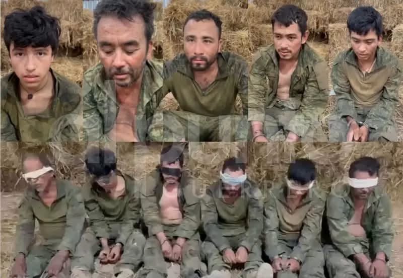 Eco1_LVM's tweet photo. 🚨🚨🚨-Guerrero-
 
La Familia Michoacana vistió como malandros a las personas que levantaron hace días.

Y por supuesto quieren hacerlos pasar como contras, apostaría a que fue una idea del mentado Fresa.

Solo mostraron a 6 de los levantados el pasado 24 de septiembre en La Lajita, Los de la FM los quiere hacer pasar como gente de Los  Granados, para evitar que los persigan por levantar a gente inocente.