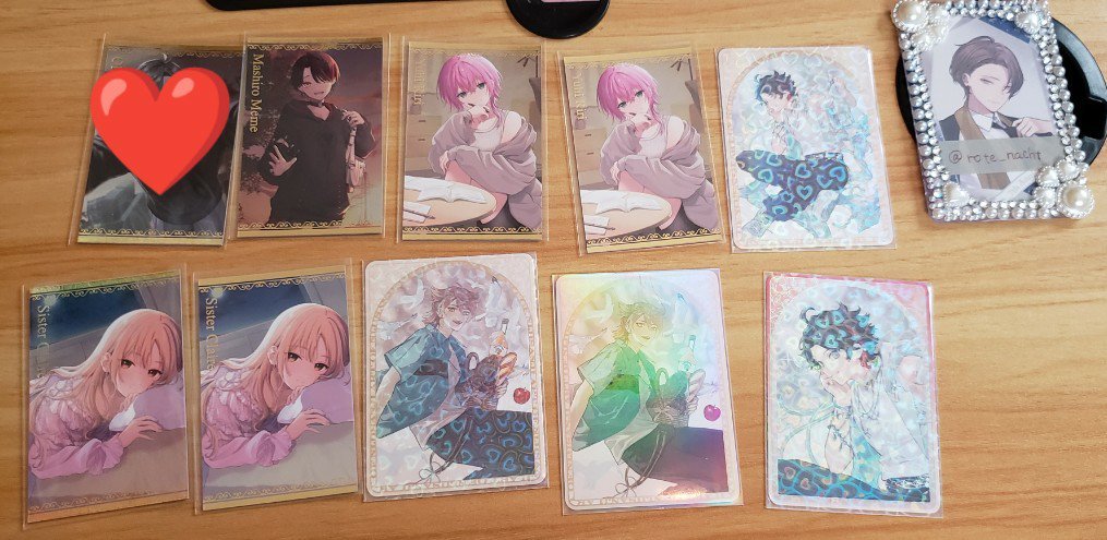 rote_nacht's tweet photo. 【交換】にじさんじ 8th Anniversary チェキ風カード ボイスビジュアルカード SMC組7th ランダムフォト風カード Art ランダムコレクションカード ノスタルジアコレクション

譲 1〜3枚目

求 4枚目〜7枚目(リプ欄)

郵送のみ。
お心当たりの方、よろしくお願い致します。 https://t.co/p6s19bbkaC