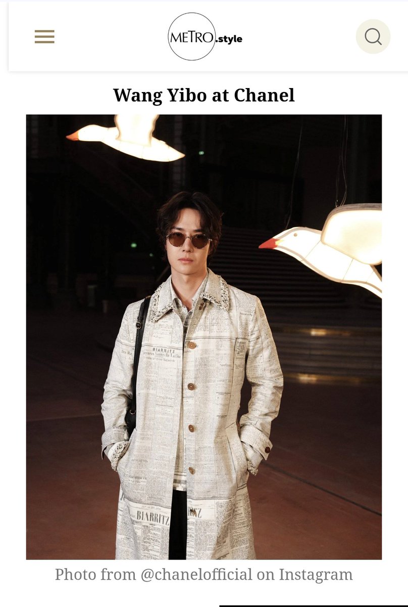 fallinginyibo85's tweet photo. WANG YIBO AT CHANEL
or
#WangYibo At LOEWE

#pfw
#CHANELShow
#LoeweSS27 https://t.co/N4BjhUr4OS