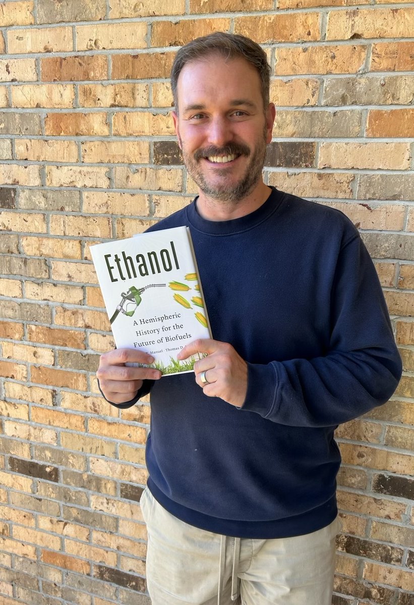 jeffmanuel's tweet photo. One year since Tom Rogers and I published _Ethanol: A Hemispheric History for the Future of Biofuels_ with @OUPress. I've had some great conversations about energy and history since then, looking forward to more in the coming year. https://t.co/exgLDawAv3
