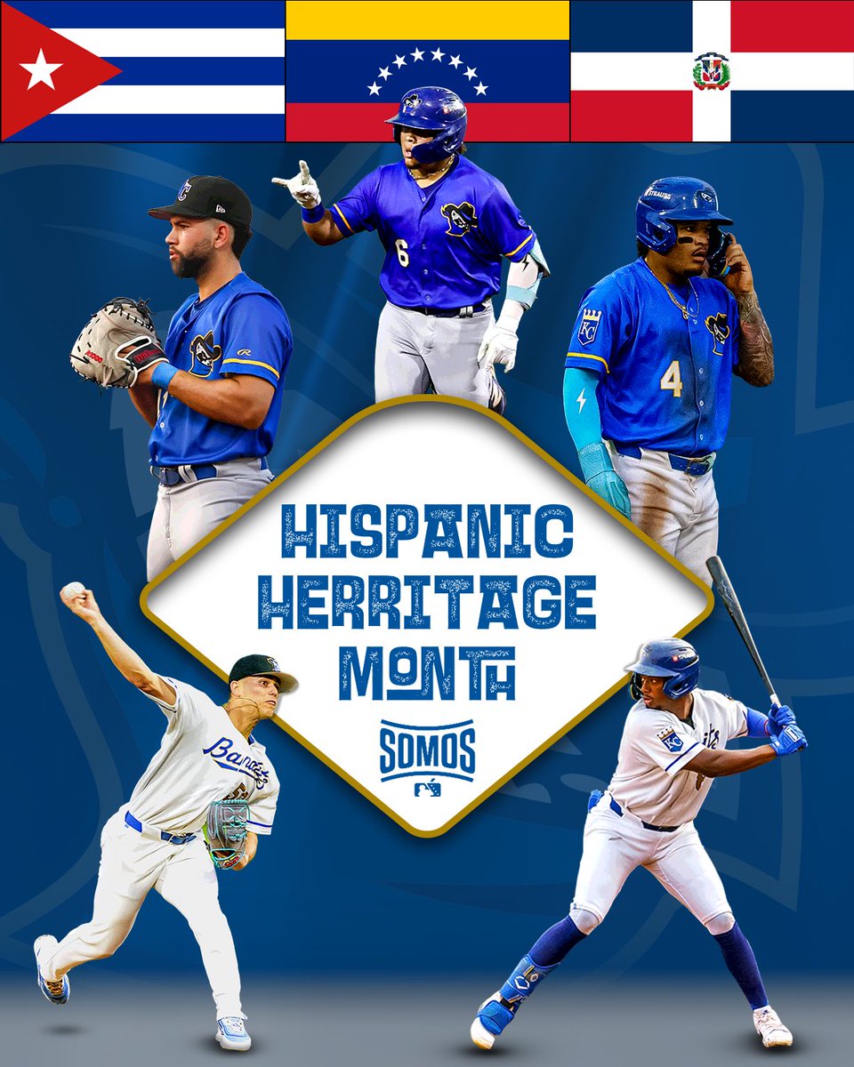 QCRiverBandits's tweet photo. For the past couple weeks, @MLB, @MiLB, and the River Bandits have been celebrating the contributions and accomplishments of the Latino baseball community, especially our own Bandidos Del Río, during Hispanic Heritage Month! 🎉

#RoadToRoyalty🦝 | #SomosMiLB https://t.co/lA8tVVgQR9