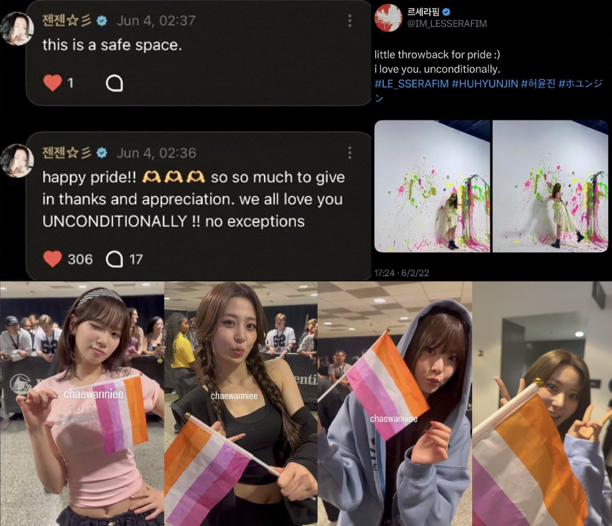 Lesseraphic's tweet photo. happy international lesbian day to all my fellow lesbians, always grateful to be in a space where I feel unconditionally loved and supported especially from the people that have my love and support https://t.co/wZKCoCpXIO