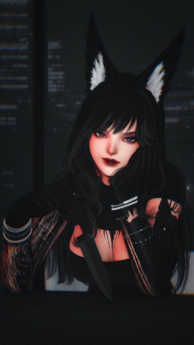 Metillia_FFXIV's tweet photo. Someone say knife play? 🔪 https://t.co/IdiCPBl7bU