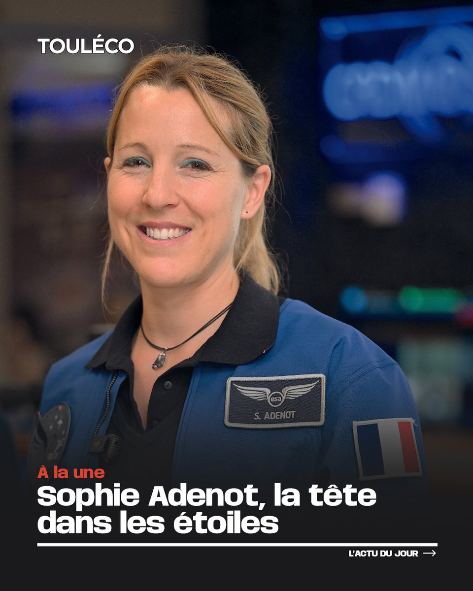 ToulEco's tweet photo. Sophie Adenot revient sur Terre ce jeudi après huit mois dans l'ISS. L'ingénieure formée à l'Isae-Supaero doit amerrir vers 17h34 au large de la Californie. 

Redécouvrez notre portrait de l'astronaute de la mission Epsilon. 

🔗 Lire l'article : https://t.co/E9uol8blmT https://t.co/qUjbOIOIly