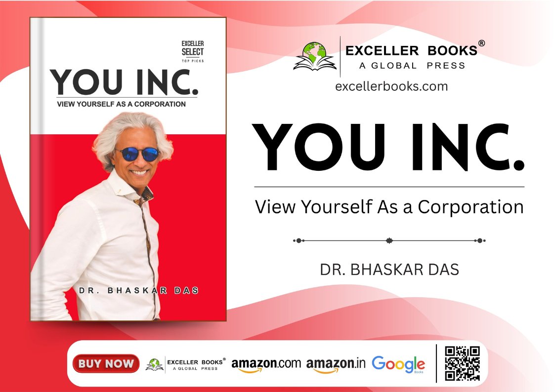 ExcellerBooks's tweet photo. YOU INC.: View Yourself As A Corporation By Dr. Bhaskar Das
Now available!
Exceller Books: https://t.co/opJhRbHyMq
Amazon. Com: https://t.co/BNNX2cWJEW
Amazon. In: https://t.co/0xysCQxO00
Google Books: https://t.co/oexYha8Xcn
#ExcellerBooks #YouInc #BhaskarDas #CareerGrowth https://t.co/reo9DXU1Uv