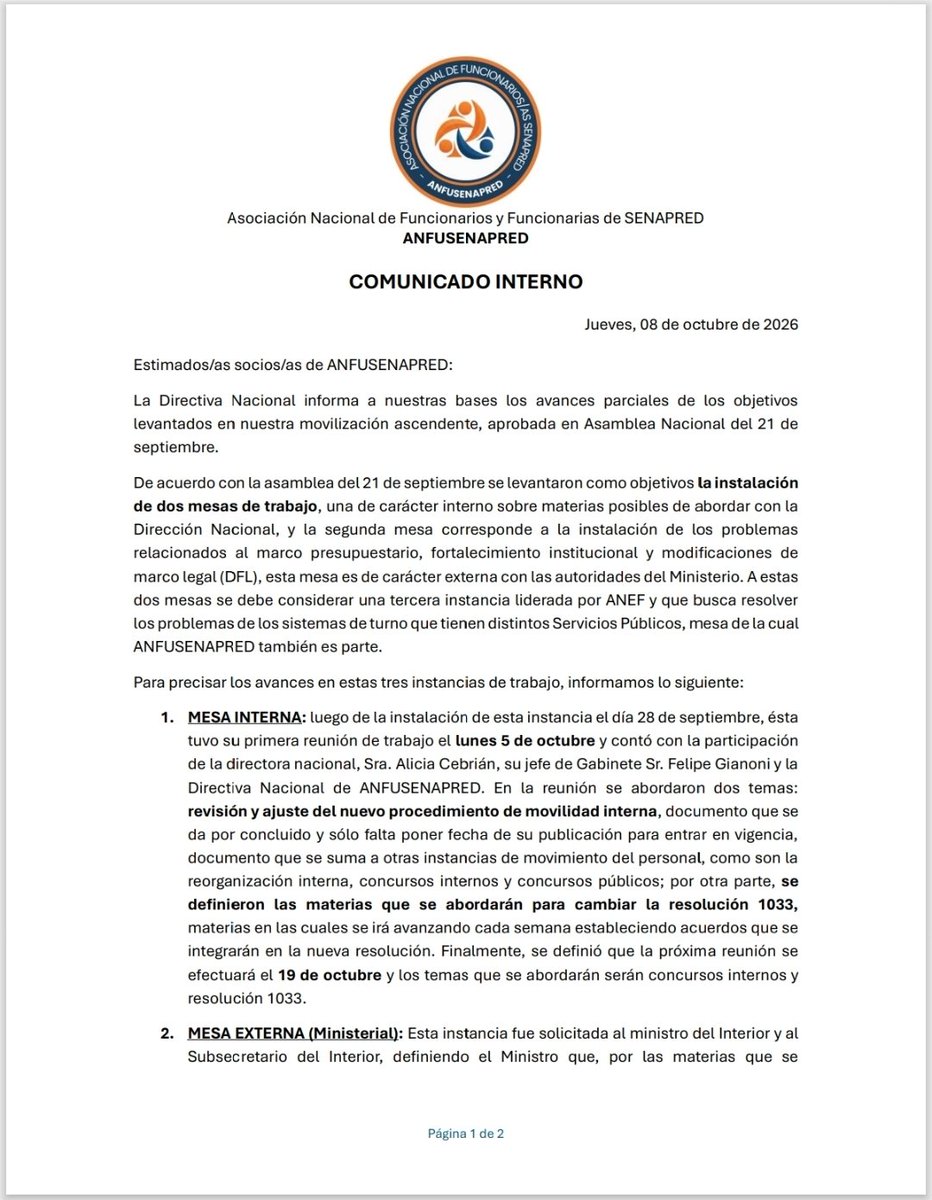 ANFUONEMI's tweet photo. Nos mantenemos en #alerta https://t.co/5vlLBeeZeO