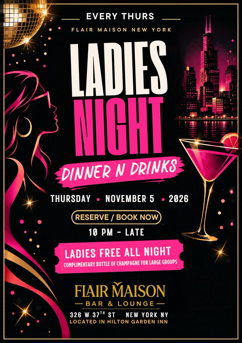 All4onegroupnyc's tweet photo. "DND Thursdays Ladies Night" https://t.co/Nc2CGRec1v @eventbritehelp https://t.co/4iXx8WOoca