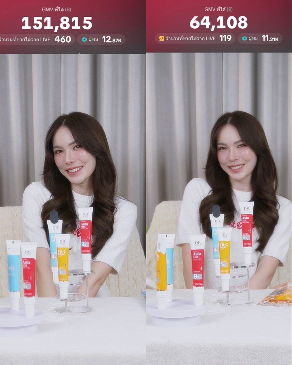 itscharlotty's tweet photo. ไลฟ์นี้ผันผรือกันบ้างคะแม่ๆ สนุกม้าย หลากหลายเหตุการณ์แต่เราทำยอดได้จึ้งสุดๆเลยหล่ะ ขอบคุณการตอบรับที่ดีมากๆเลยนะสำหรับกันแดดเนื้อเซรั่มของ @drskinneth 🙏🏻✨☀️ 

ไว้เจอกันใหม่ไลฟ์หน้านะจุ้บจุ้บ
#CharlotteLiveXDrSkinne https://t.co/SPwxjaOxc0