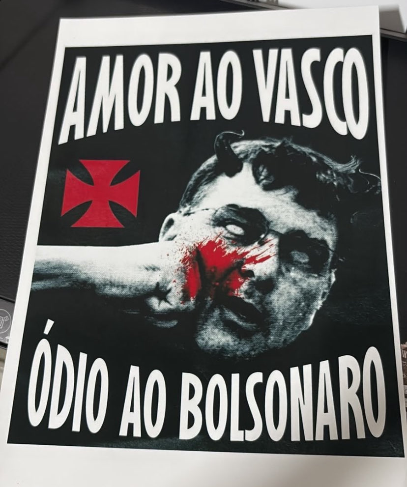 alwaysvasco's tweet photo. #EleNão 
Flávio não! 
Lula 13 vai vencer! ⭐️⭐️⭐️⭐️ https://t.co/SExK5a4GJE
