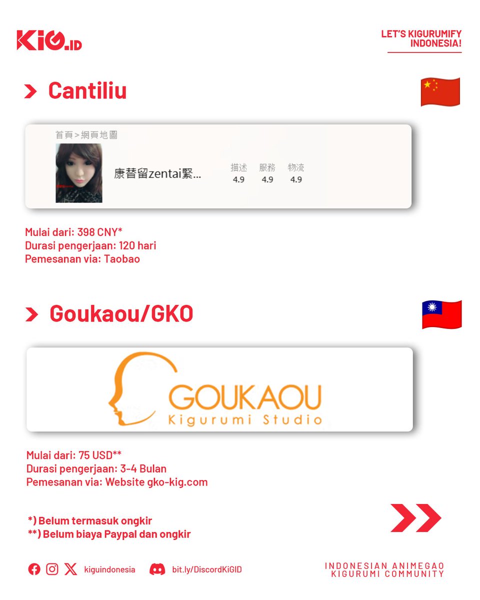 kiguindonesia's tweet photo. Kemarin ada yang nanya:  "Ini hadatai-nya beli dimana ya?rekomen dong!🤔"  Nih, deh kita kasih rekomendasinya 😁 ----  Jangan lupa join server Discord https://t.co/P7xA7WcNTA yaaa 🙌 https://t.co/xzwdUjfCeP

#kigurumi #kigurumiindonesia #着ぐるみ https://t.co/FKRvSnVjXL