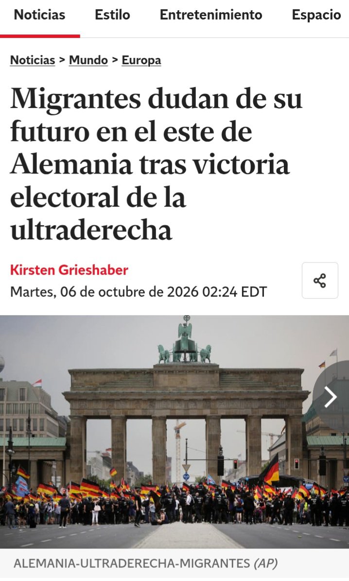 RojaRojilla's tweet photo. Y pensar que los venezolanos juran que ellos son "indeportables" por la derecha europea. https://t.co/1TyvDe7m4F