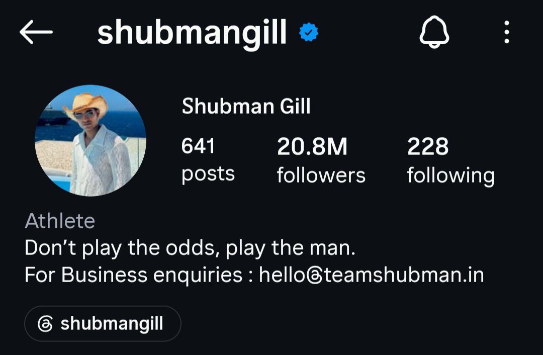 roquefrtcheese's tweet photo. Moree close to 21M!!🧿✨
#ShubmanGill @ShubmanGill https://t.co/7ctQzEnx9K