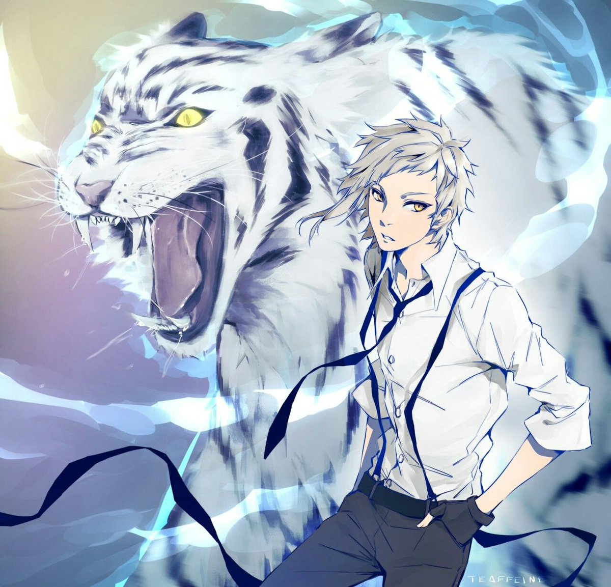 maddesama's tweet photo. atsushi nakajima : bungou stray dogs https://t.co/1Xj18wSYXB