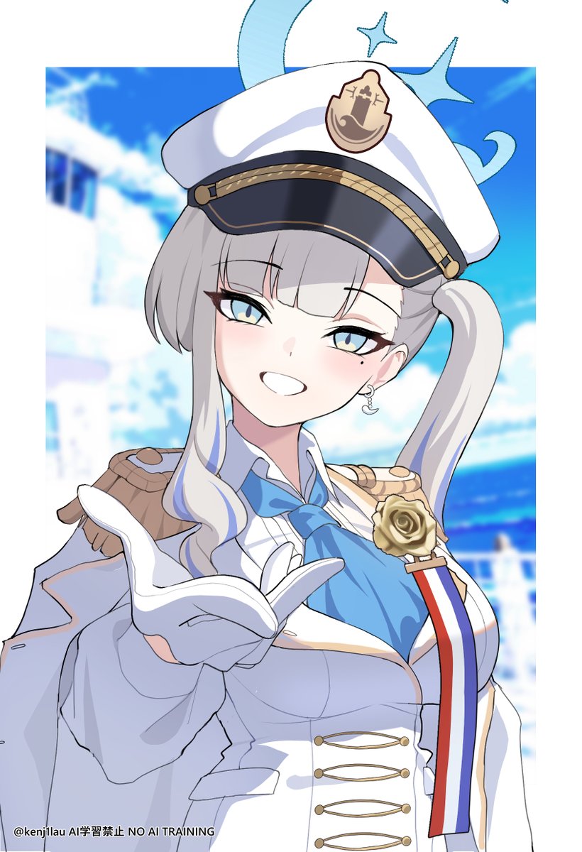 kenj1lau's tweet photo. 「オデュッセイアへようこそ、先生。」
#海路ミナト 
#ブルーアーカイブ https://t.co/eC3YKx0LJk