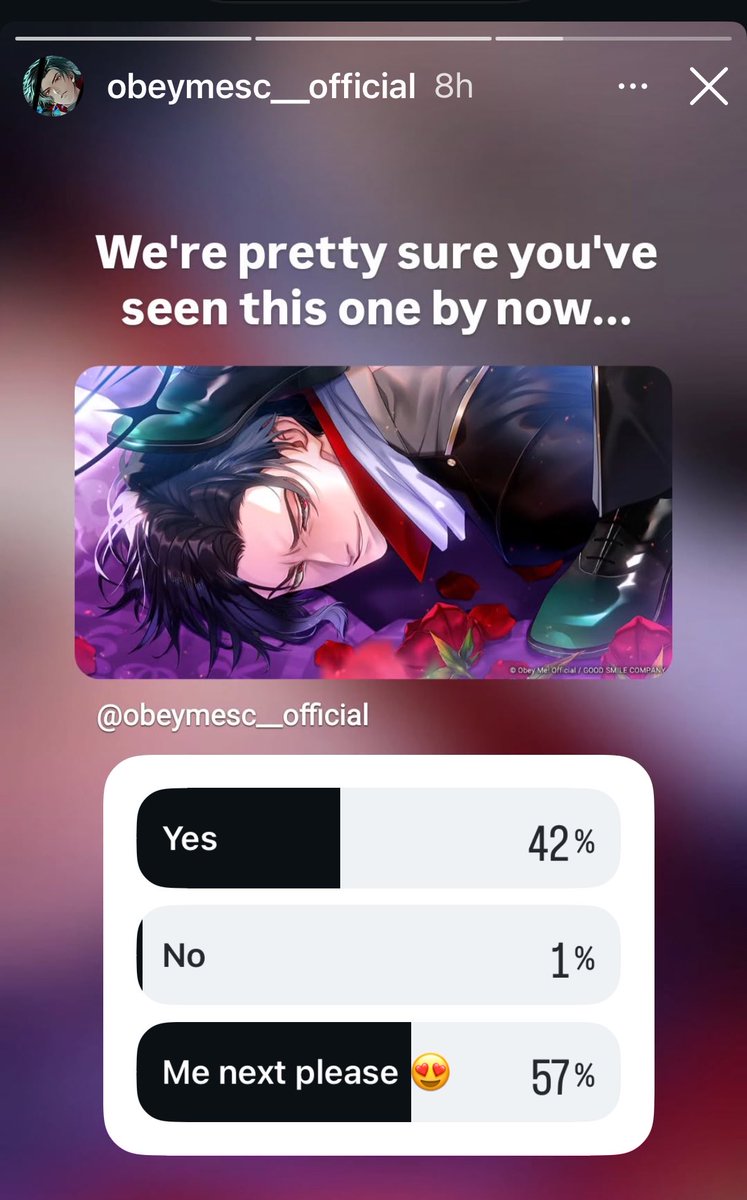 strwbrrytad's tweet photo. Who’s running the obey me sc instagram bro 😭😭 just calling us out atp https://t.co/YhMKVUnpDw