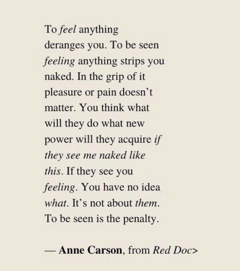 SeemaJilani's tweet photo. Some of my faves from the extraordinary Anne Carson https://t.co/m4KE0VC7Pj