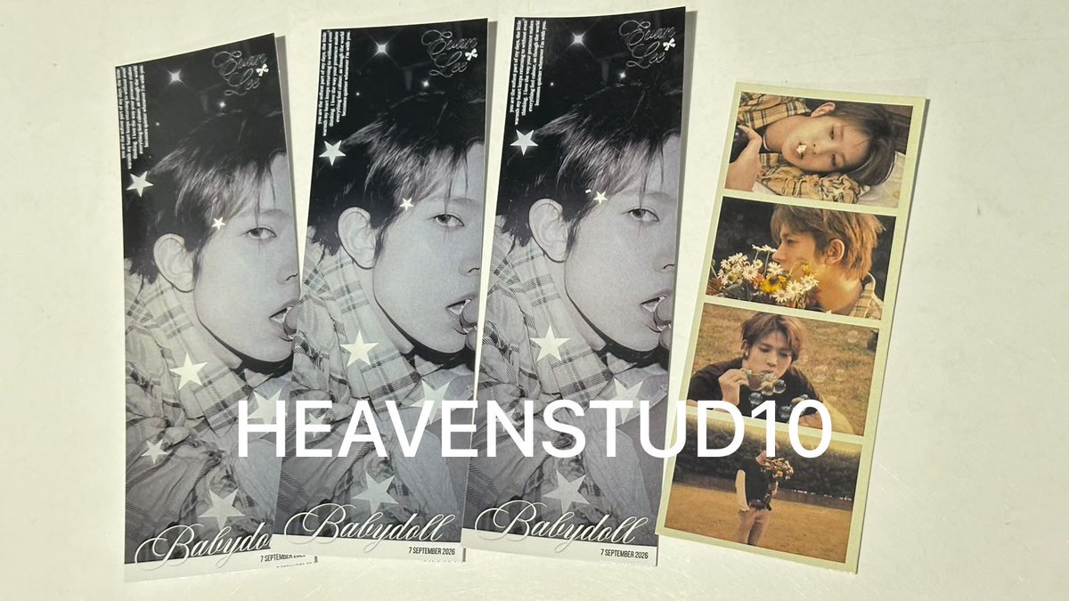 HEAVENSTUD10's tweet photo. bookmark and photostrip EVAN GOING HOME: arrived https://t.co/Dd5sv7Ybr2