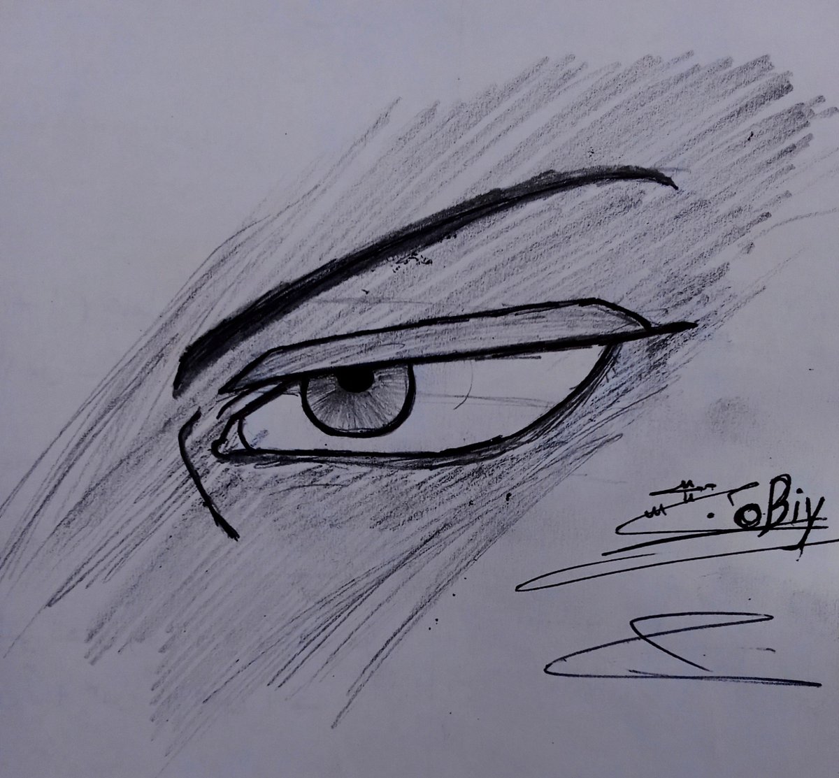 Obiy_OY1's tweet photo. @l0st_illusi0n_ Sharp and serious gaze. 👁��
Sudanese eyes in manga style https://t.co/OVPkzELOca